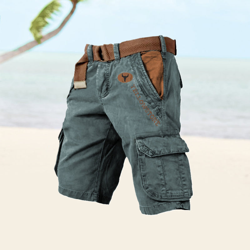 Brock | Men's Multi Pocket Cargo Shorts