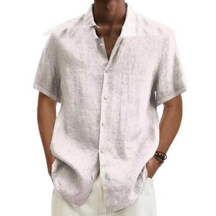 Miles | Men's Short Sleeve Beach Summer Shirt
