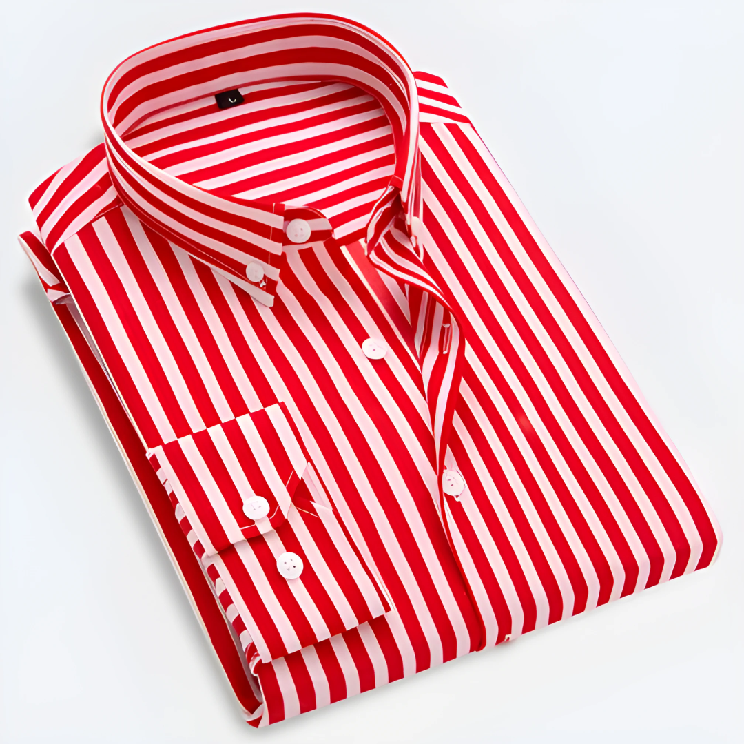 Hugo | Men's Striped Long Sleeve Button Shirt