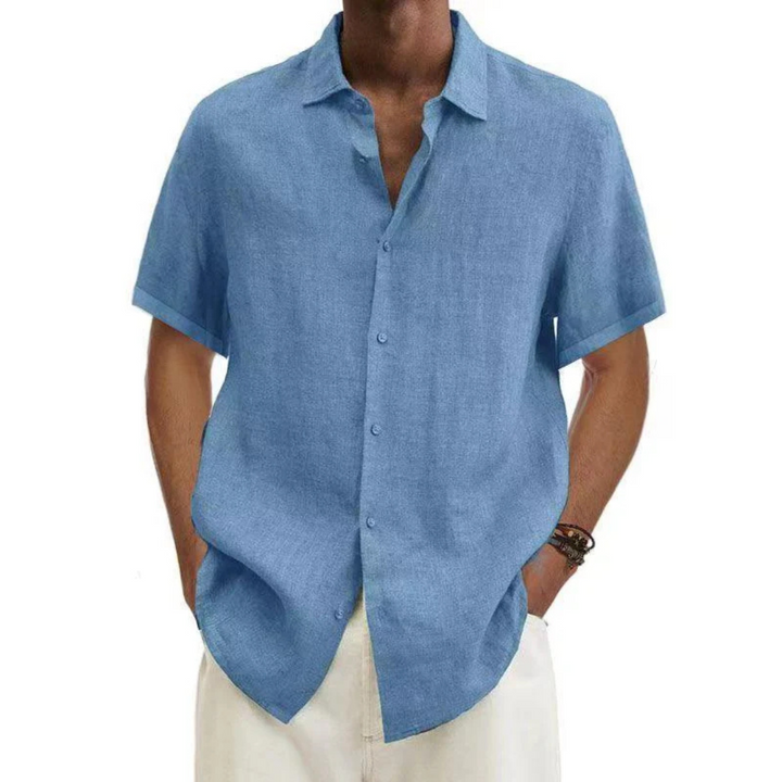 Miles | Men's Short Sleeve Beach Summer Shirt