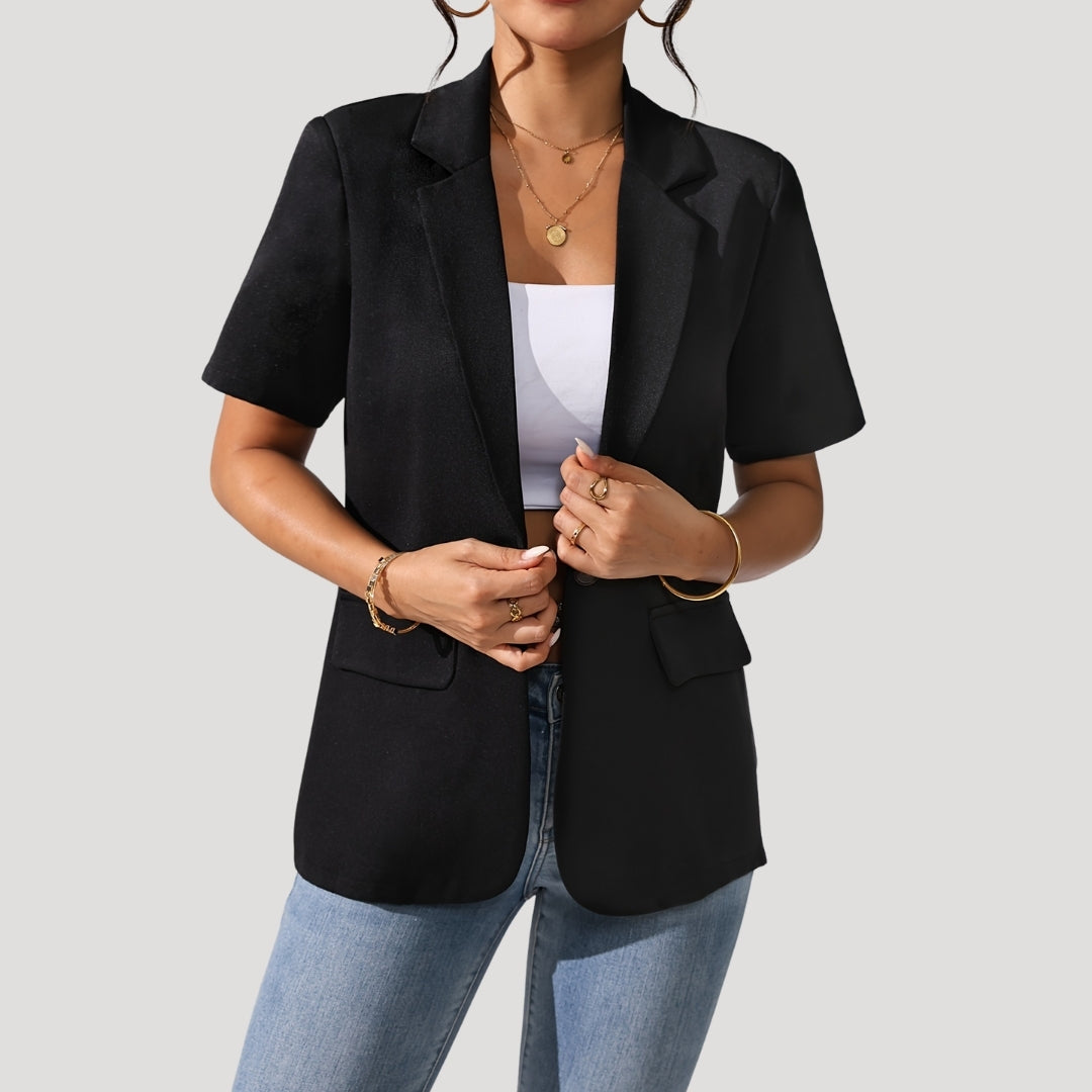Ariana | Women's Tailored Short Sleeve Blazer