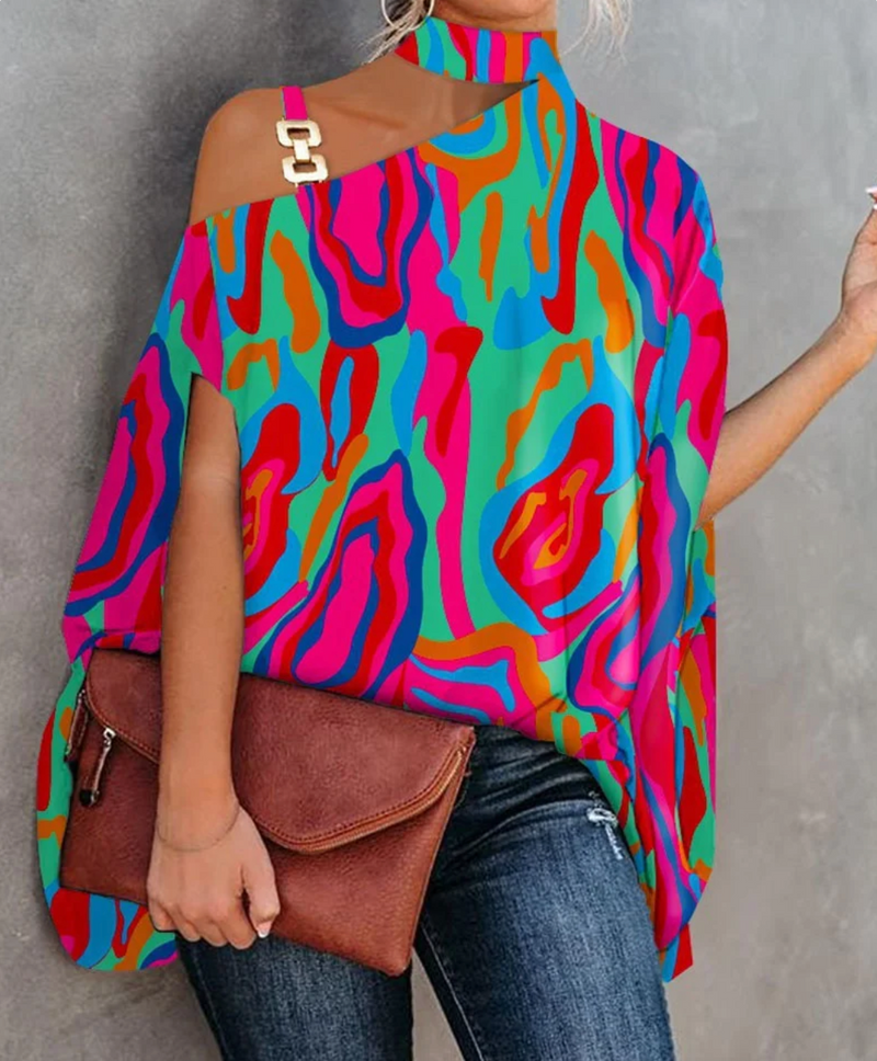 Veda | Women's Relaxed Printed Casual Top