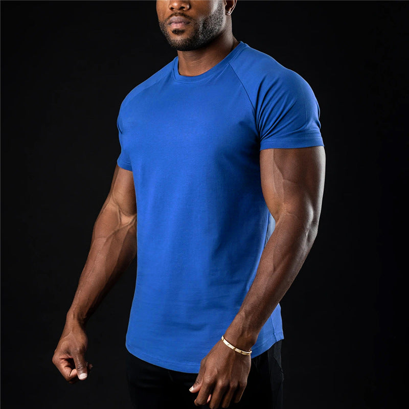 Connor | Men's Slim-Fit Raglan Sleeve Crew Neck T Shirt