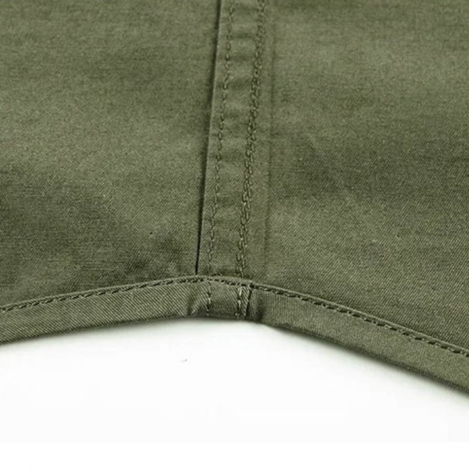 Ethan | Men's Utility Style Button-Front Cargo Shirt