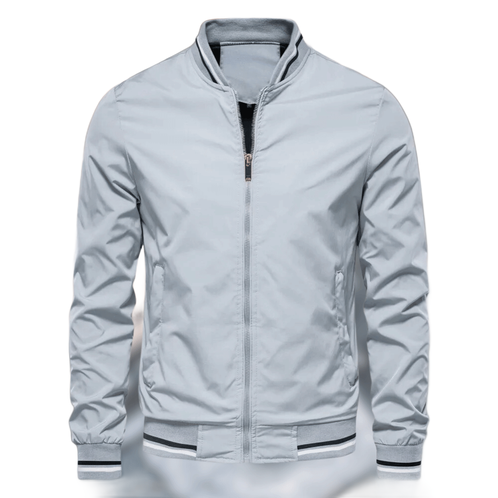 Marco | Men's Slim-Fit Classic Zip-Up Bomber Jacket