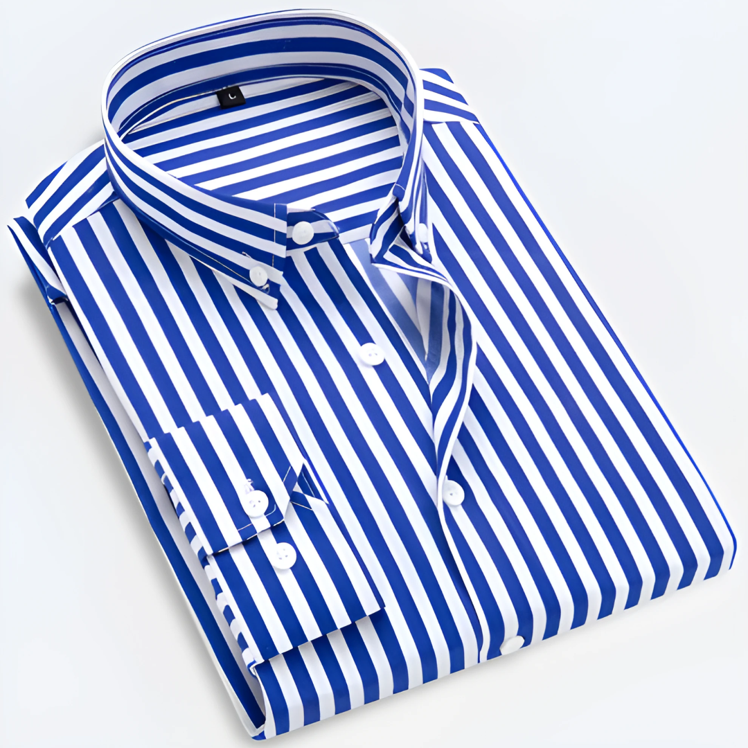 Hugo | Men's Striped Long Sleeve Button Shirt