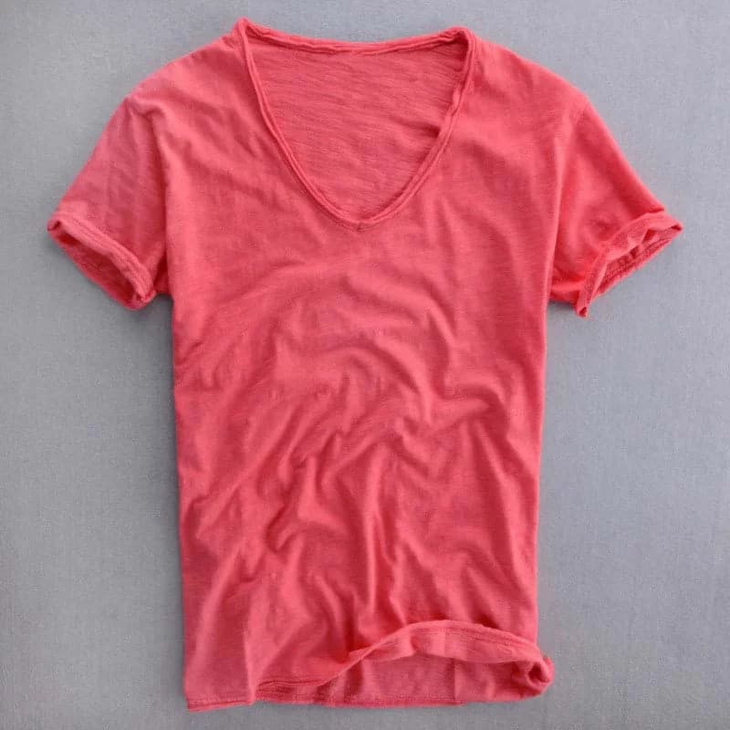 Zayn | Men's Casual Short Sleeve V-Neck T-Shirt