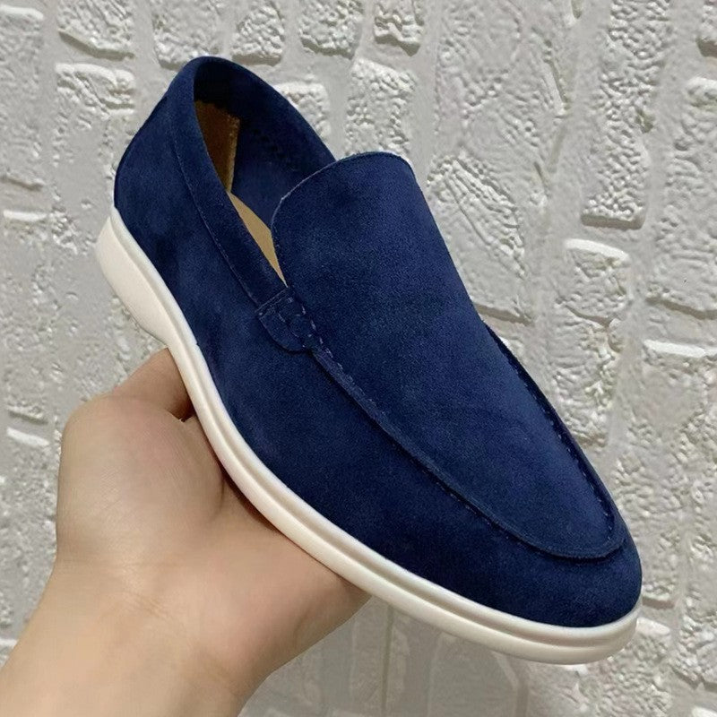 Ethan | Men's Casual Slip-On Contrast Sole Loafers