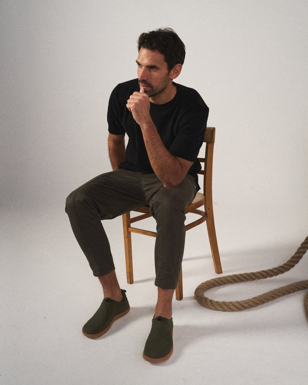 Elliot | Men's Tapered Drawstring Waist Casual Trousers