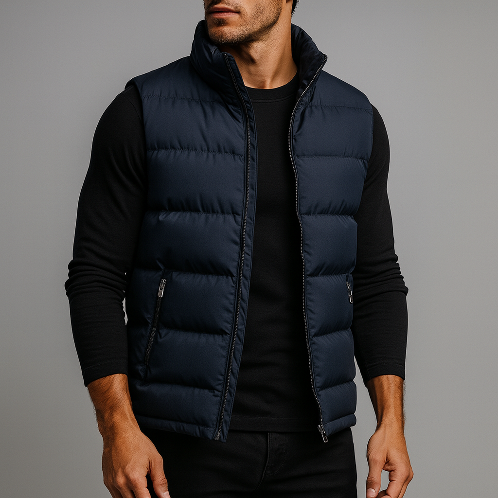 Adrian | Men's Lightweight Quilted Padded Vest