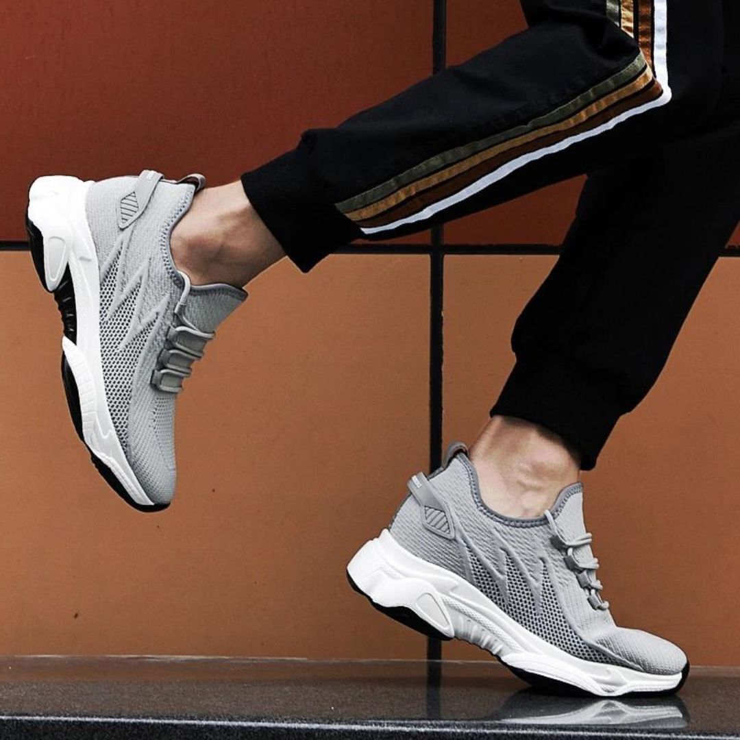 Luca | Men's Orthopedic Chunky Sole Knit Sneakers