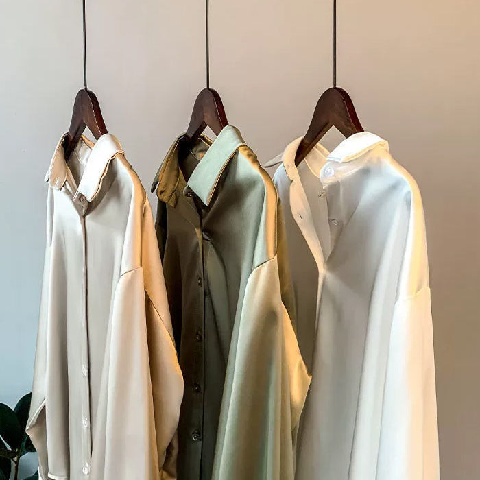 Jessica | Women's Long Sleeve Satin Elegant Blouse