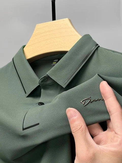 Elliot | Men's Classic Textured Pique Polo Shirt