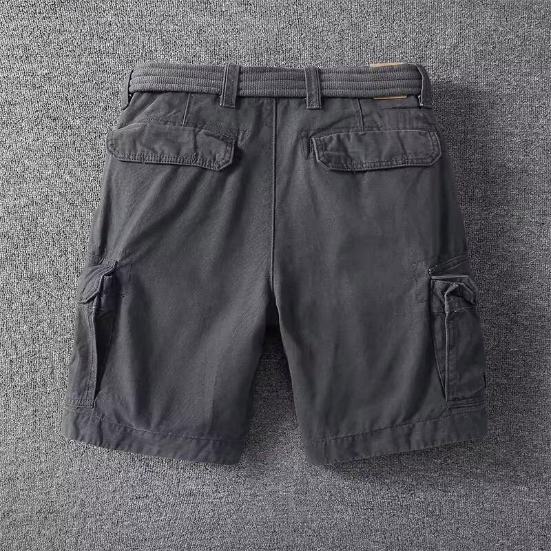 Brock | Men's Multi Pocket Casual Cargo Shorts
