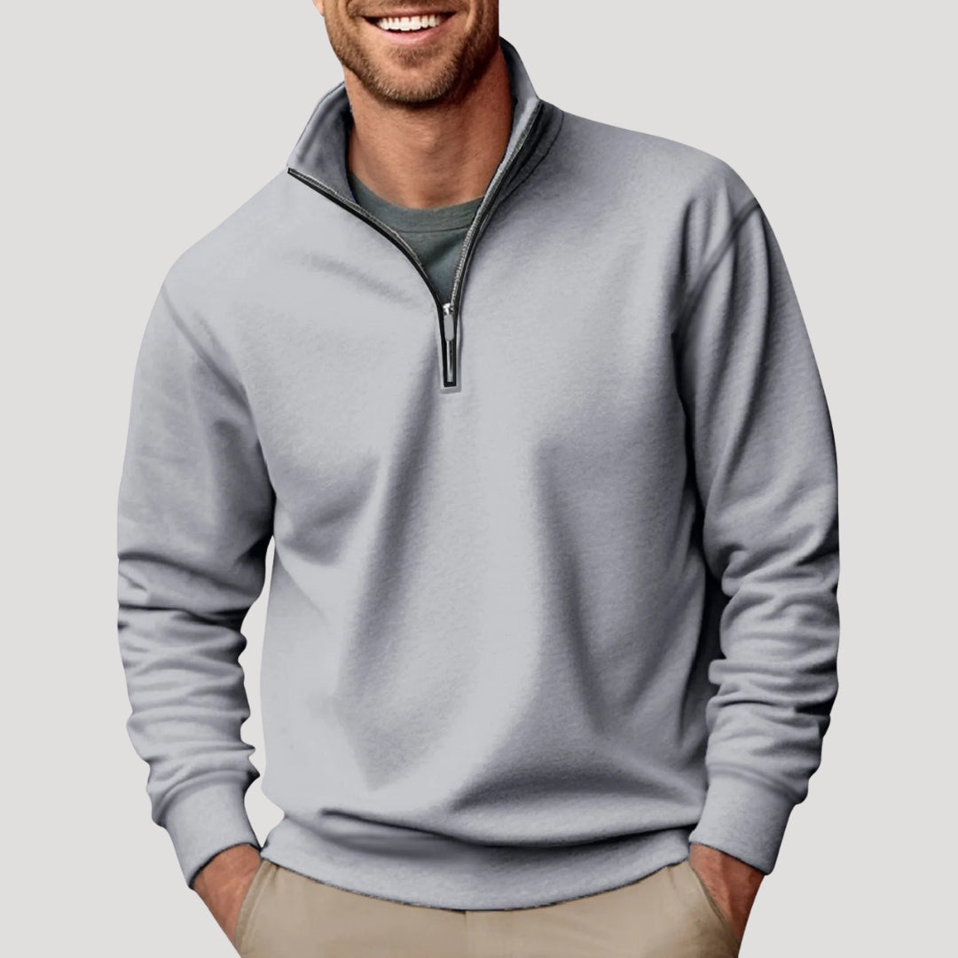 Felix | Men's Casual Quarter Zip Knit Top