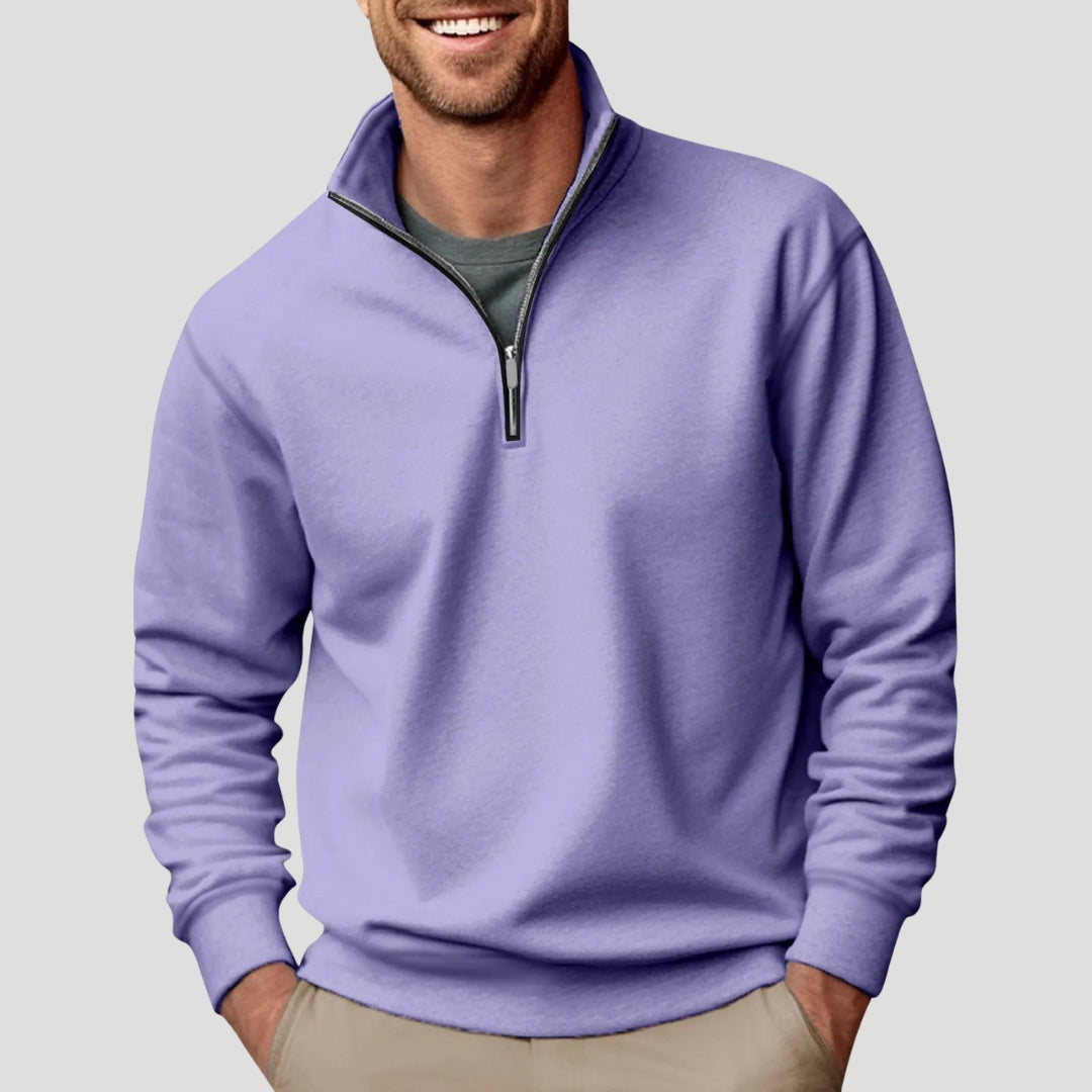 Felix | Men's Casual Quarter Zip Knit Top