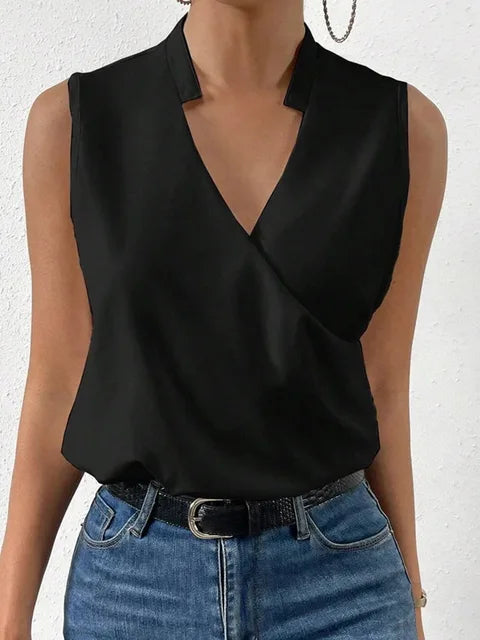 Aria | Women's Sleeveless V-Neck Summer Top
