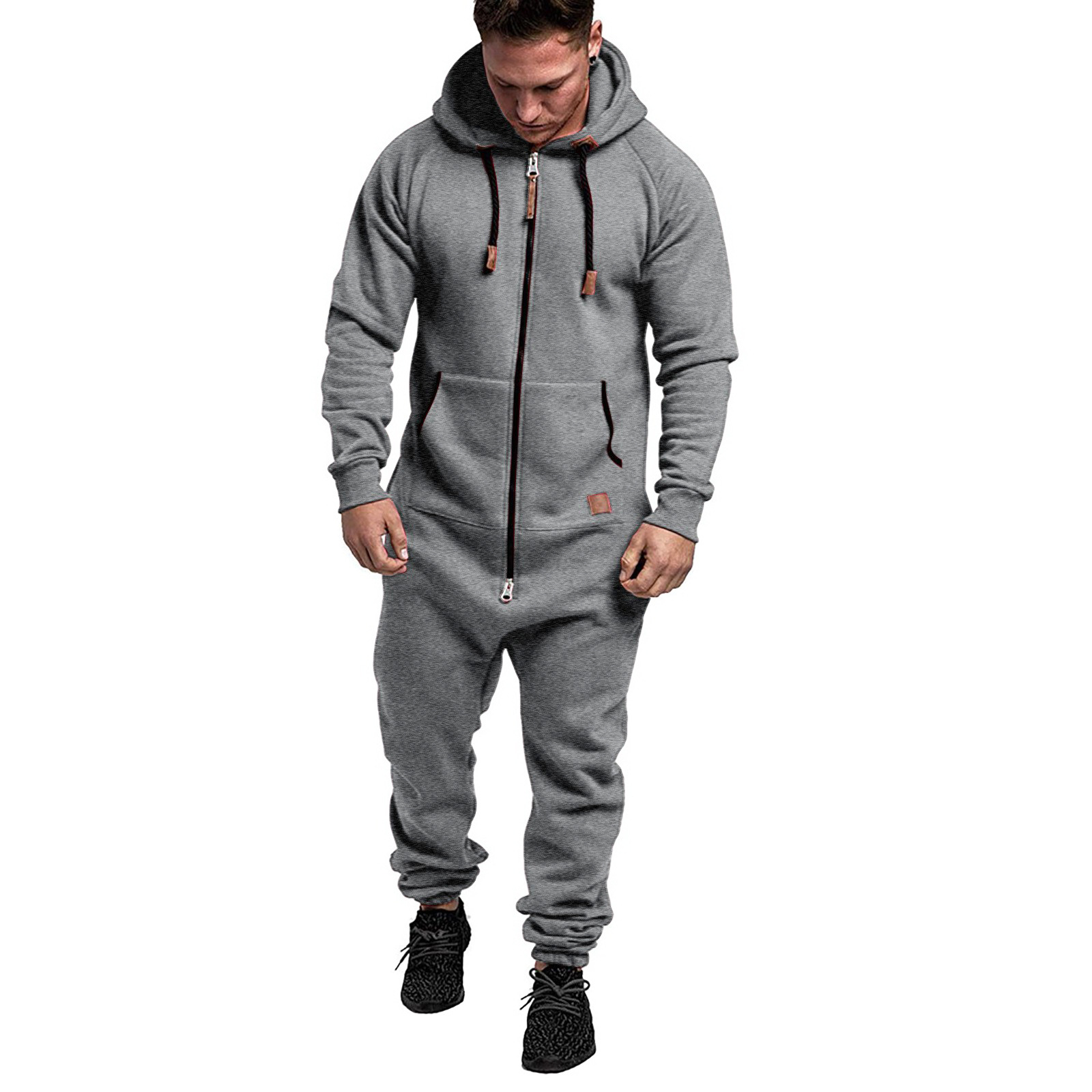 Hugo | Men's Cozy Full Zip Hooded Lounge Suit
