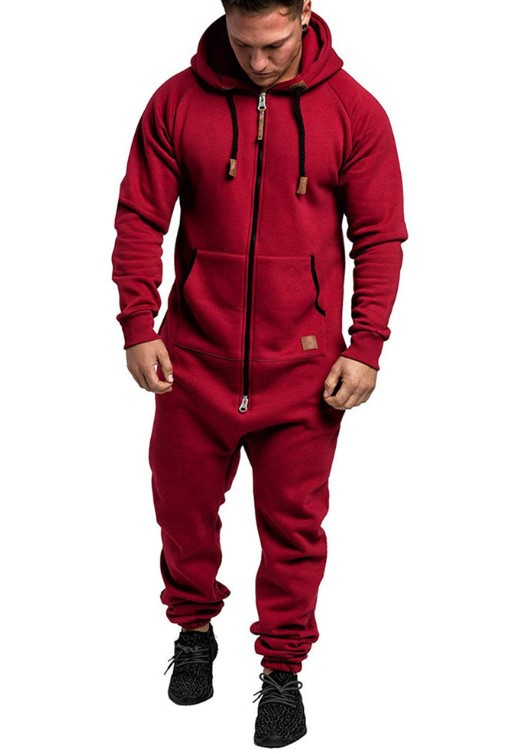 Hugo | Men's Cozy Full Zip Hooded Lounge Suit