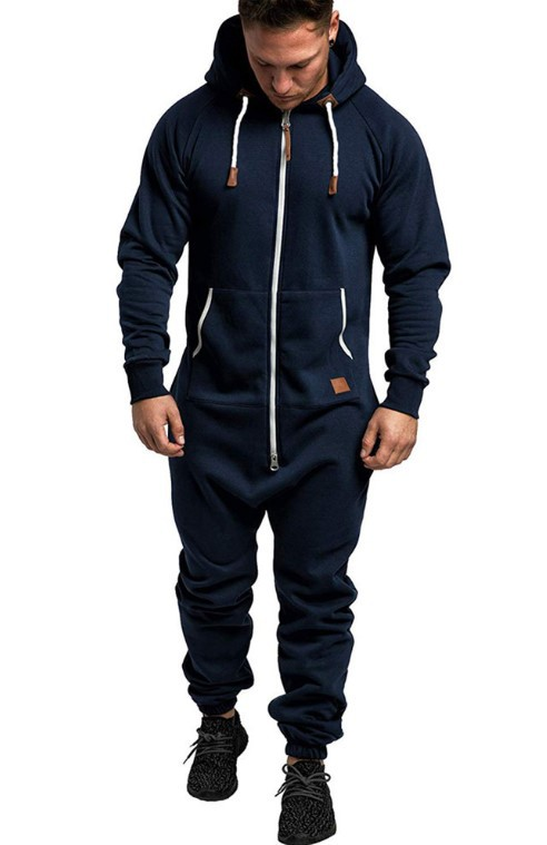 Hugo | Men's Cozy Full Zip Hooded Lounge Suit