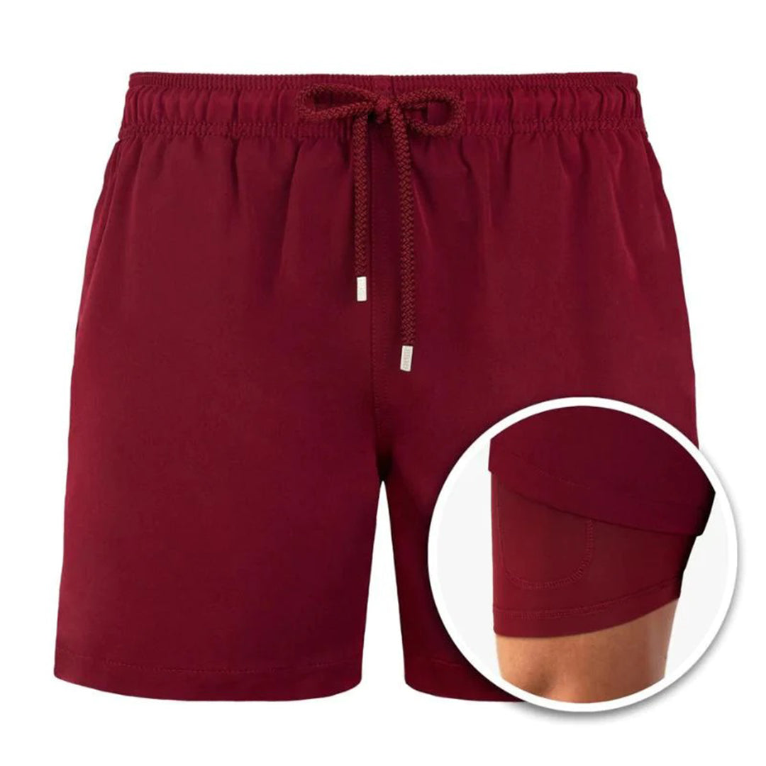 Mason | Men's Swim Shorts With Inner Storage Pockets