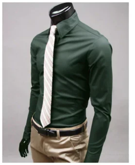 Ravik | Men's Tailored Slim Fit Formal Button Shirt