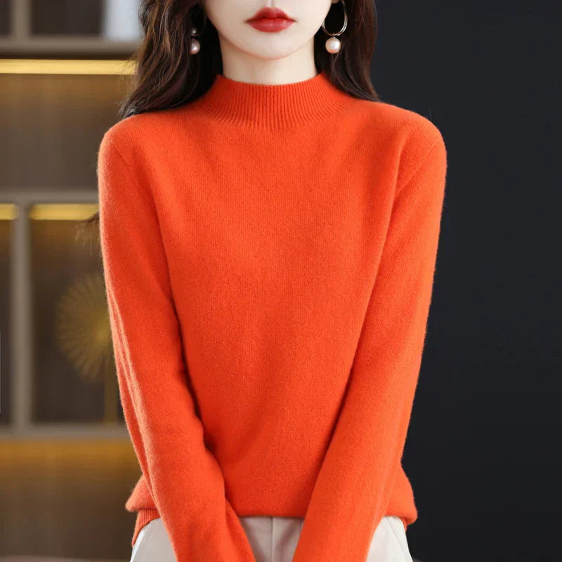 Isla | Women's Soft Knit Turtleneck Sweater