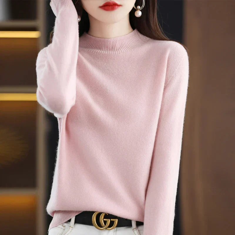 Isla | Women's Soft Knit Turtleneck Sweater