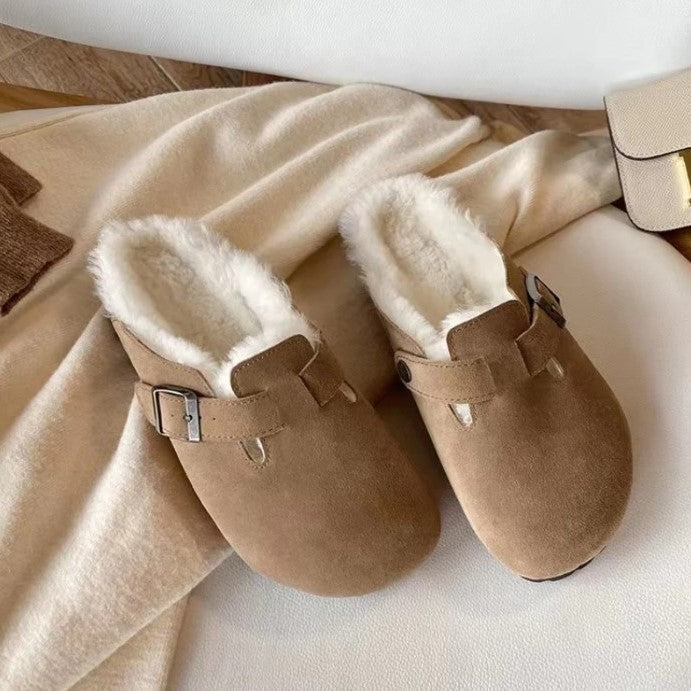 Elise | Women's Closed Toe Buckle Strap Clogs