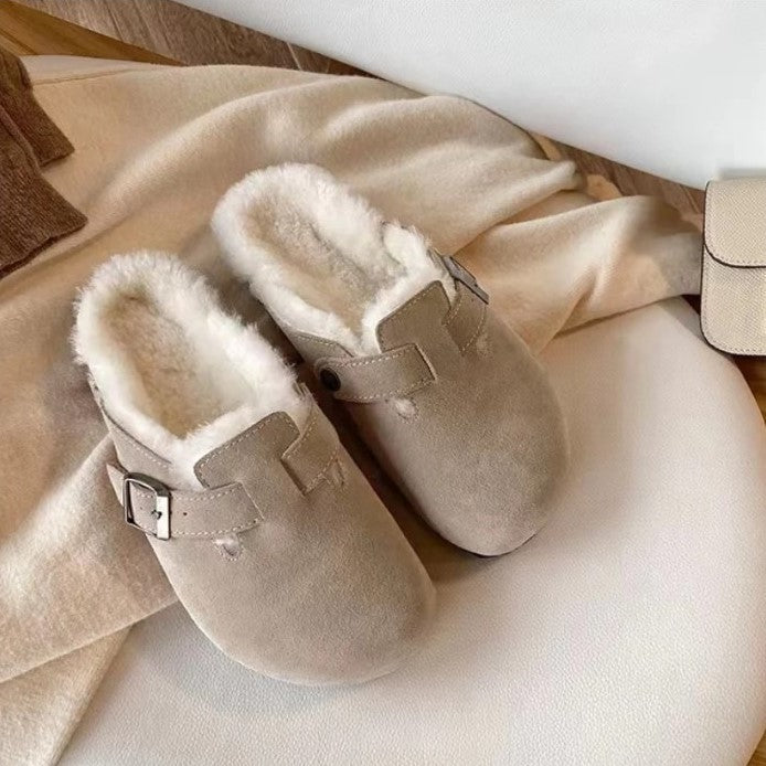 Elise | Women's Closed Toe Buckle Strap Clogs