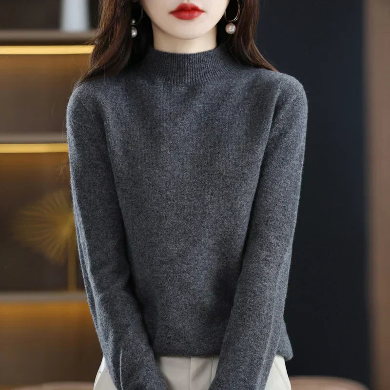 Isla | Women's Soft Knit Turtleneck Sweater