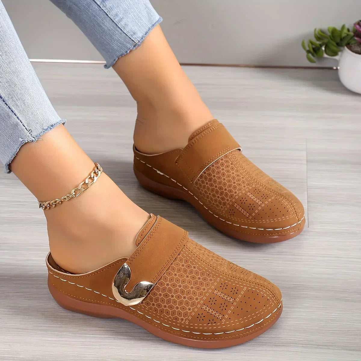 Mila | Women's Orthopedic Wedge Strap Sandals