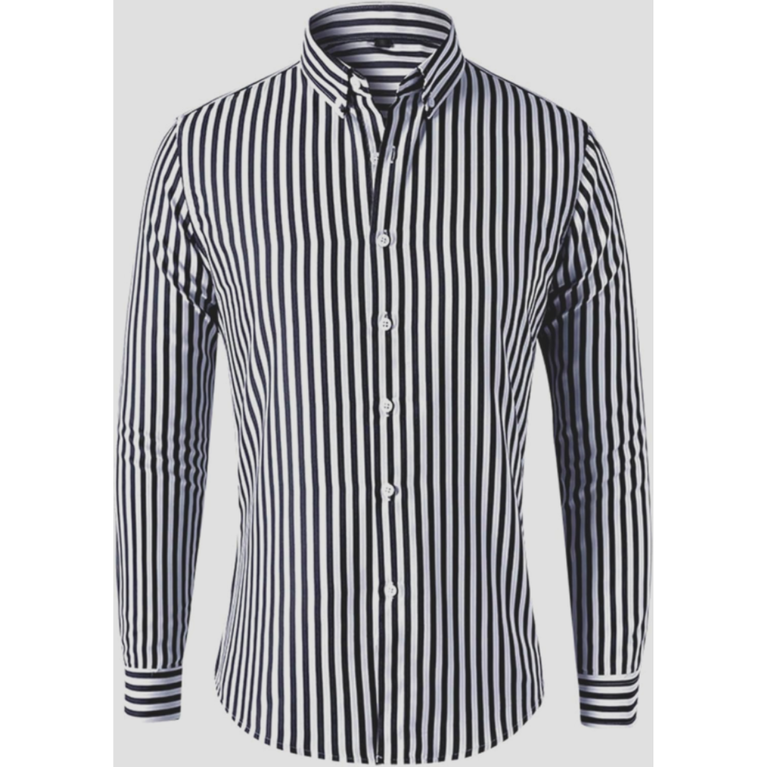 Hugo | Men's Striped Long Sleeve Button Shirt