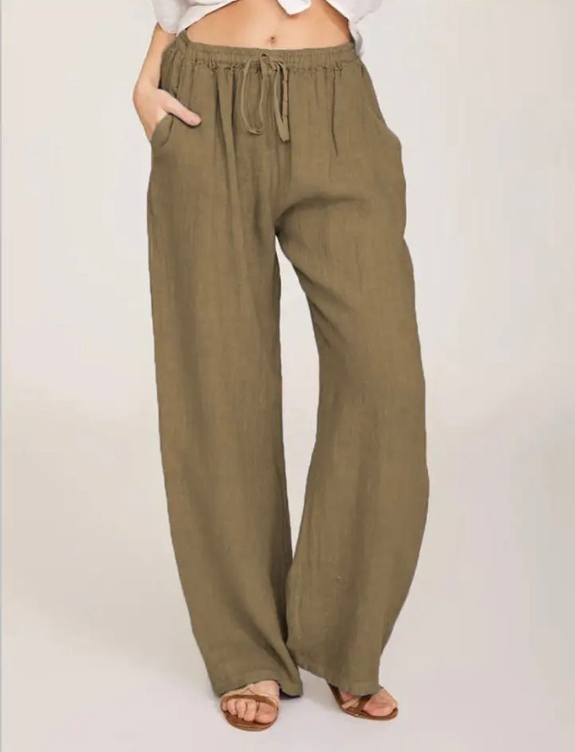 Lila | Women's High-Rise Relaxed Wide Leg Trousers