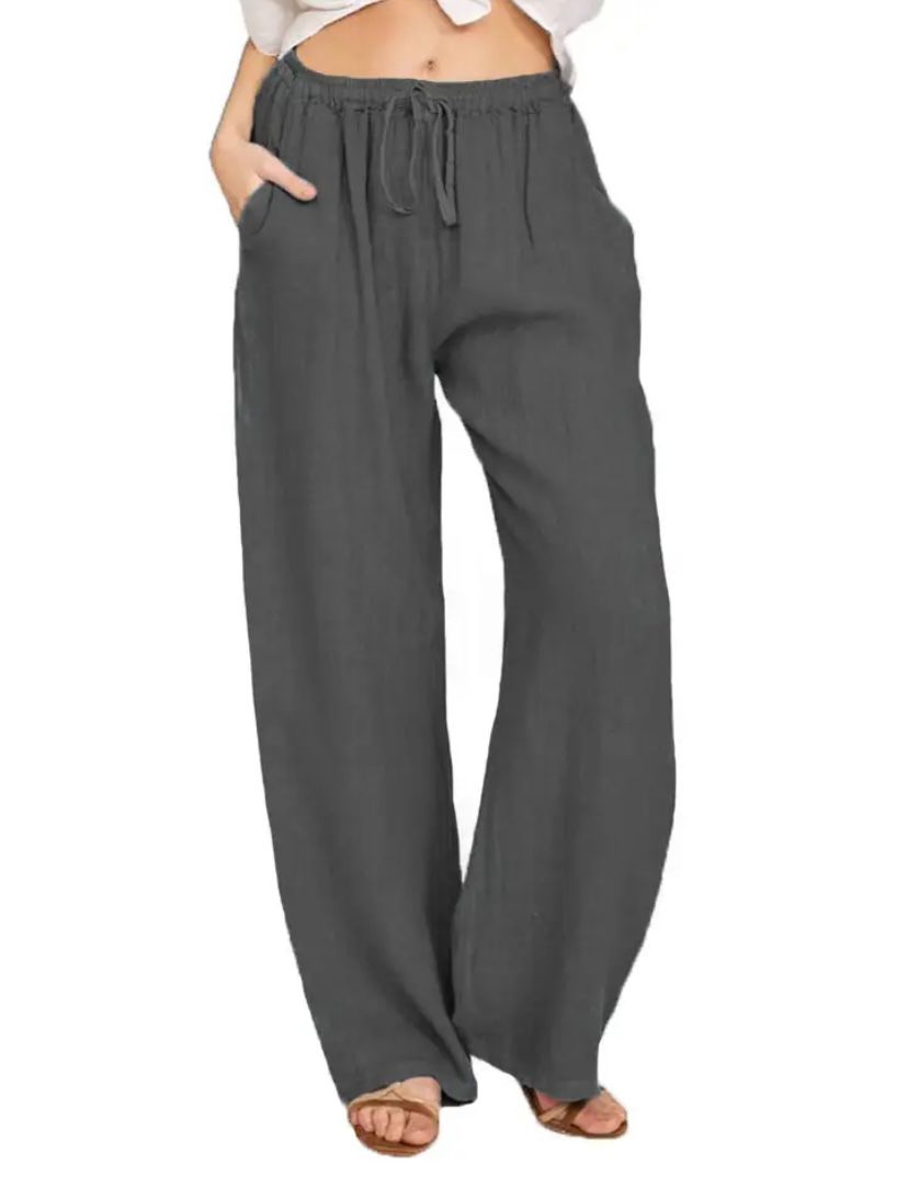 Lila | Women's High-Rise Relaxed Wide Leg Trousers