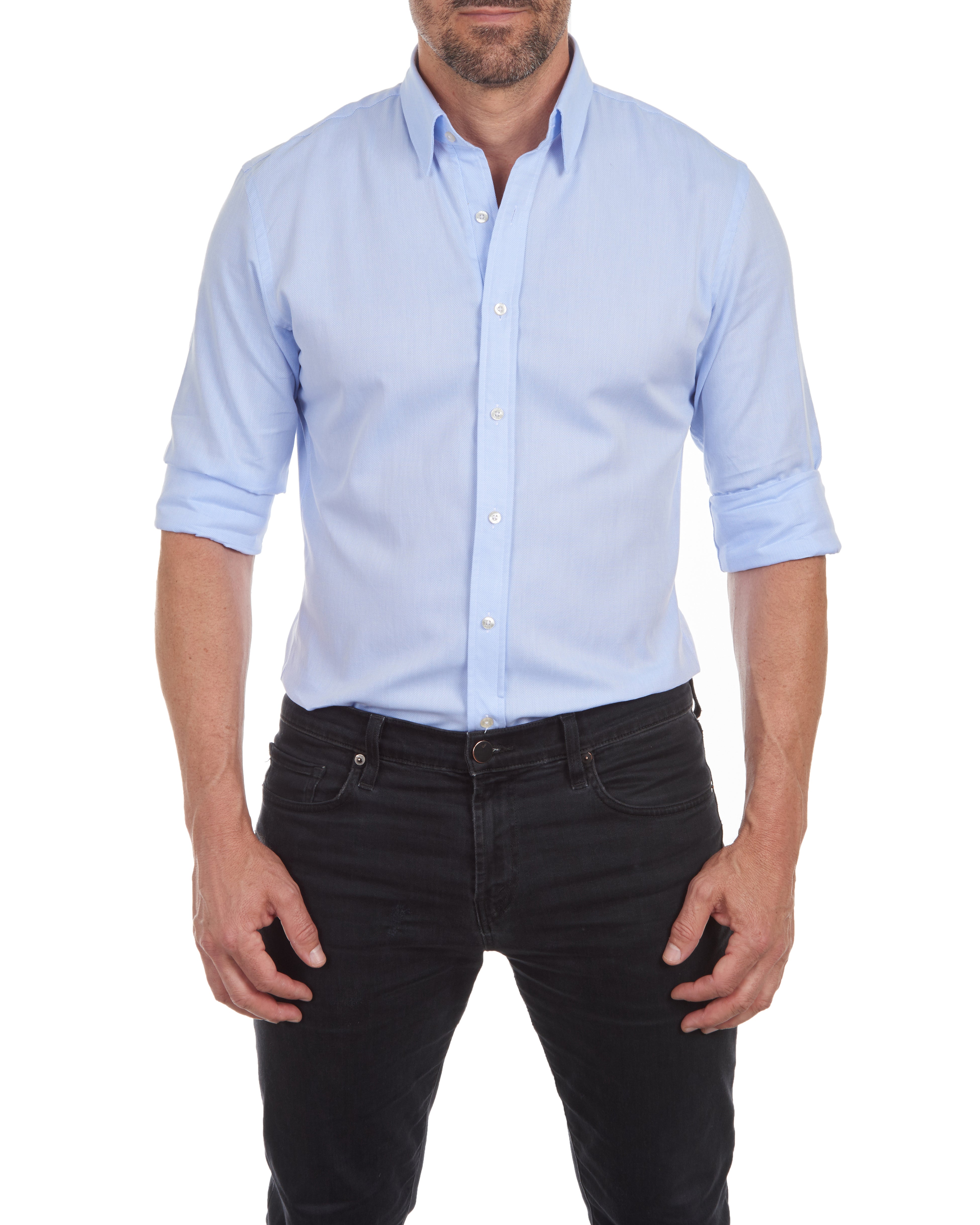 Rowan | Men's Slim Tailored Button-Up Dress Shirt