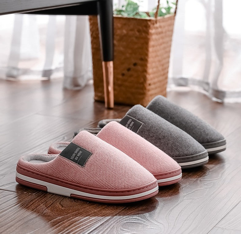 Men's open-back house slippers with non-slip sole - product photo 1