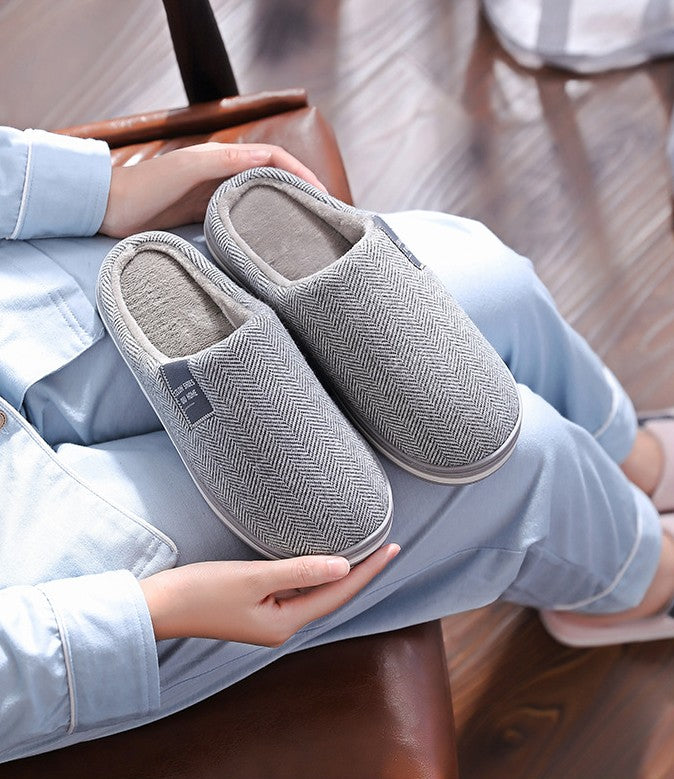 Men's open-back house slippers with non-slip sole - product photo 6