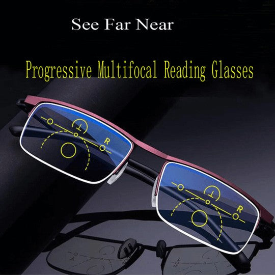 Multi-zone anti-reflective reading glasses - product photo 3