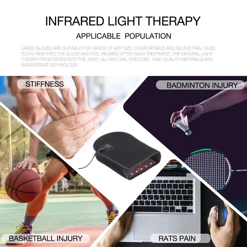LED red light hand wrap - product photo 10