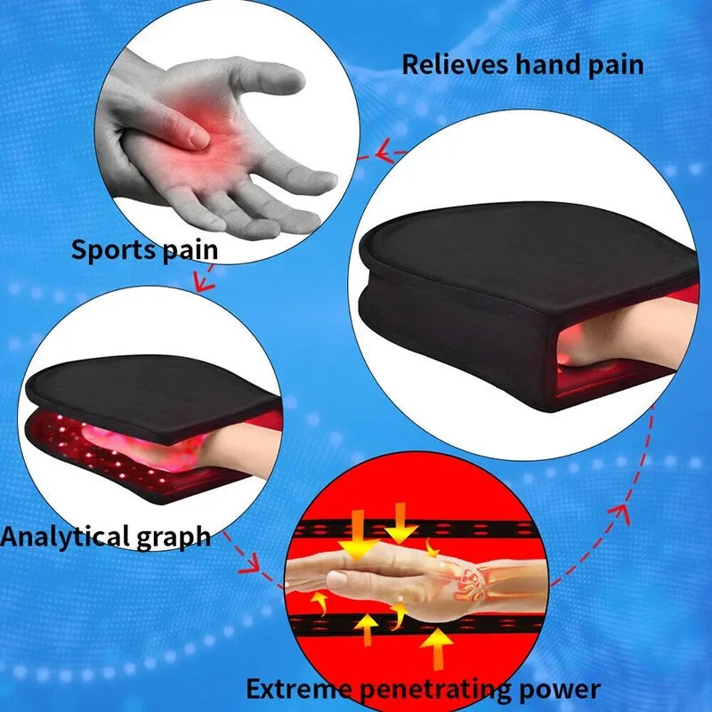 LED red light hand wrap - product photo 5