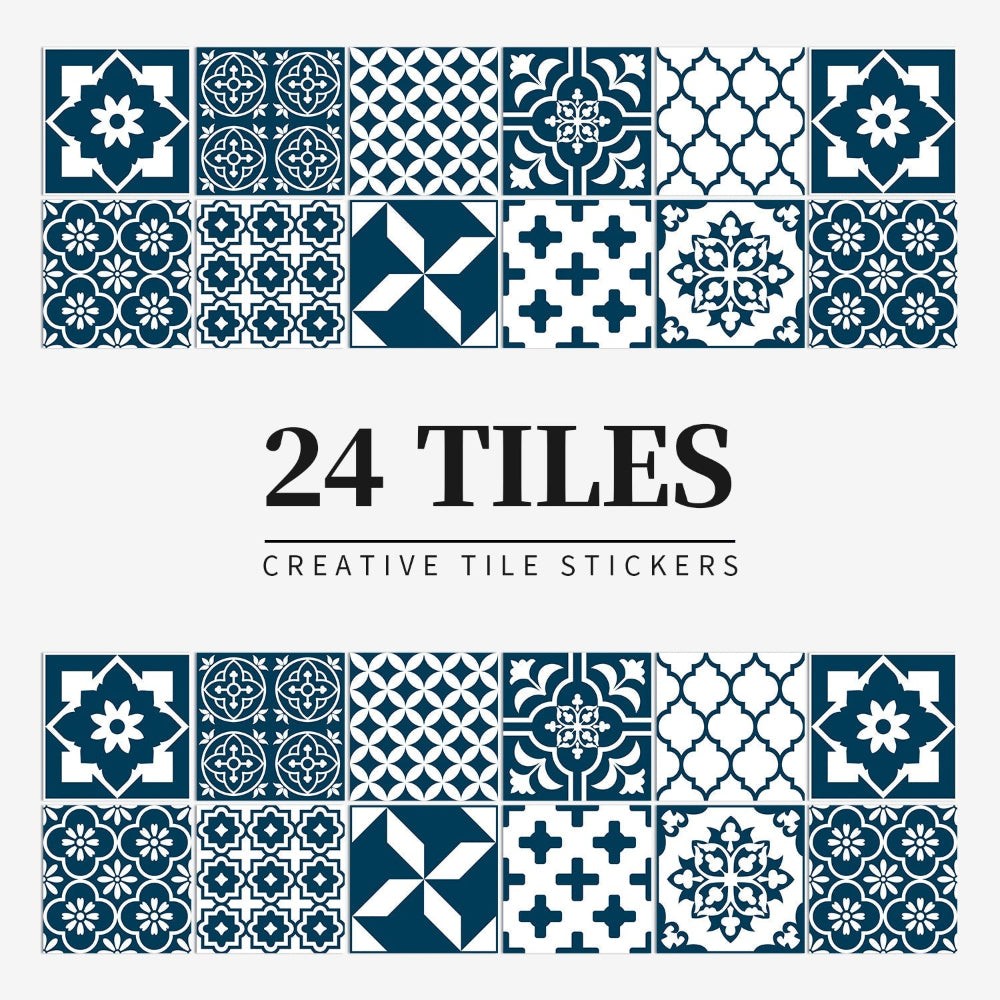Peel-and-stick mandala tile stickers - product photo 12