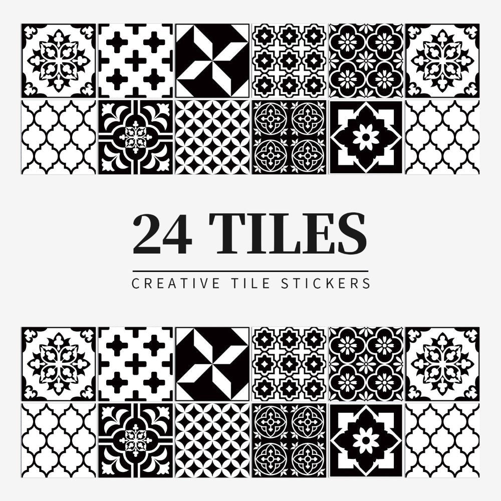 Peel-and-stick mandala tile stickers - product photo 6