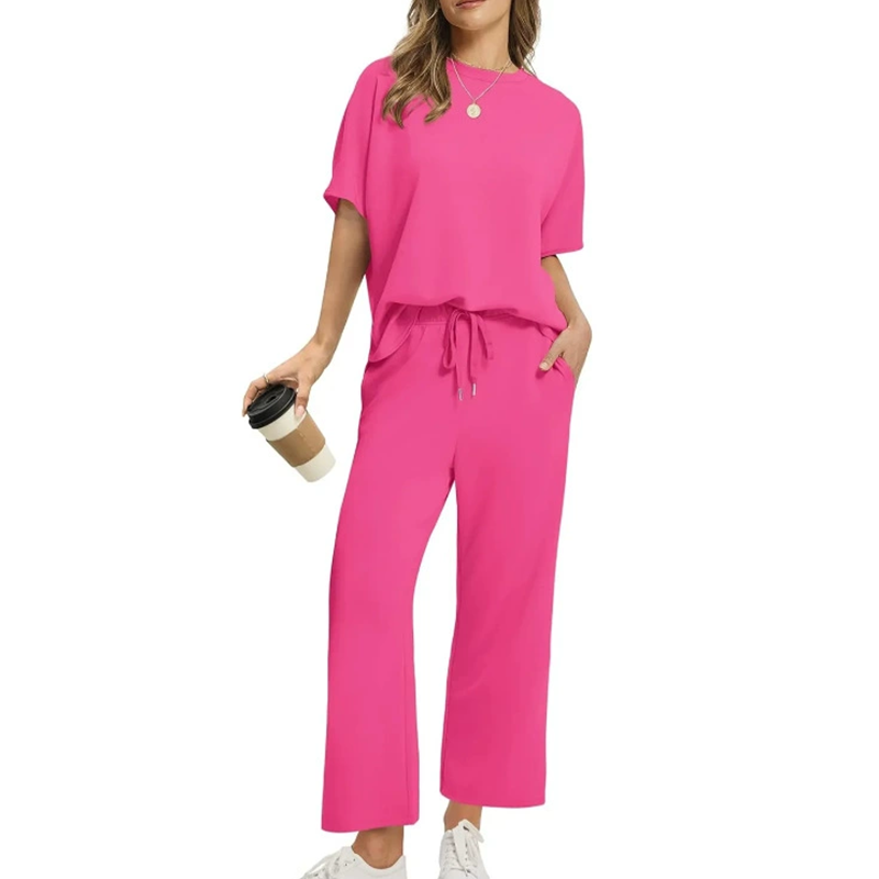 Elina | Women's Relaxed Two-Piece Lounge Set With Pockets