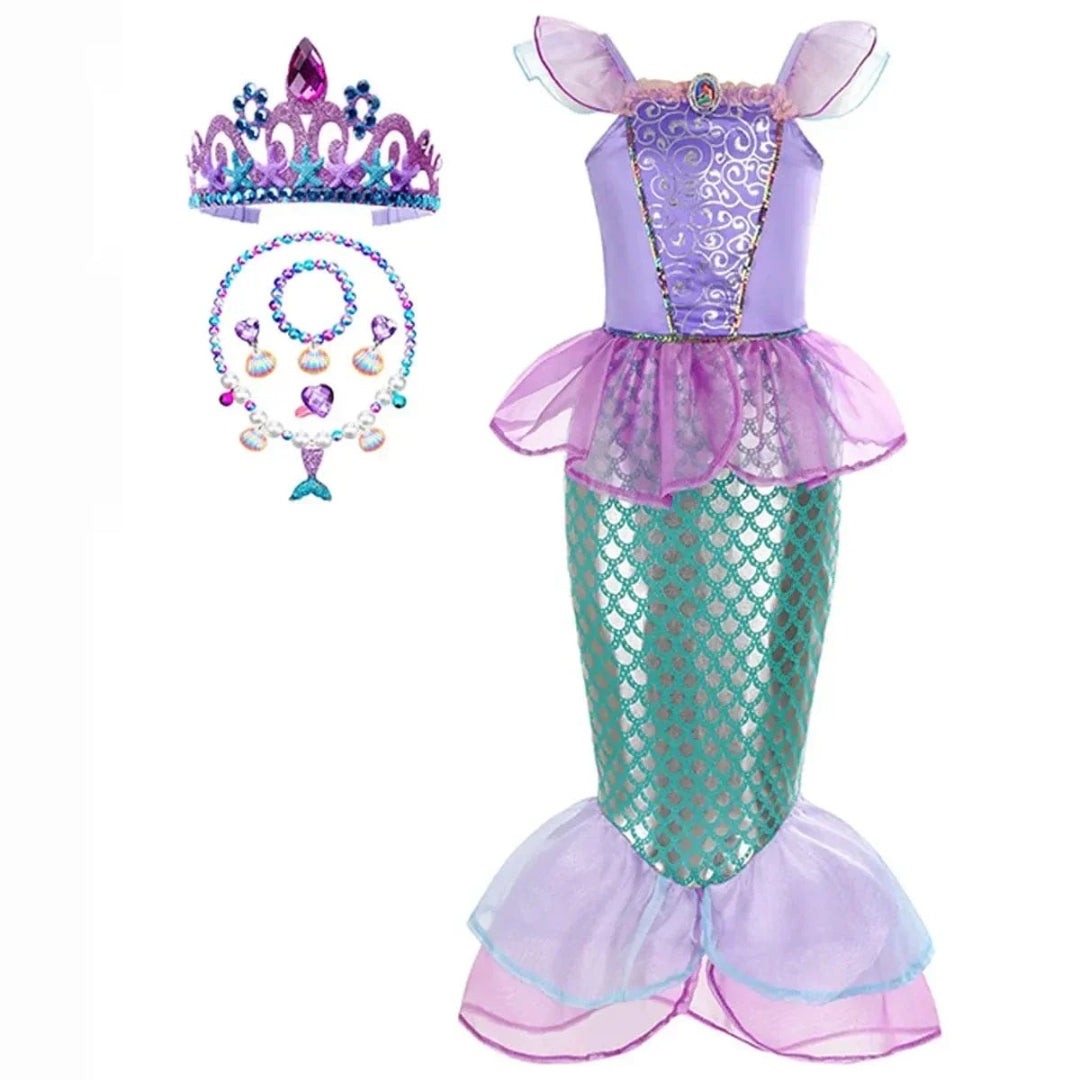 Children's princess costume with accessories - product photo 8