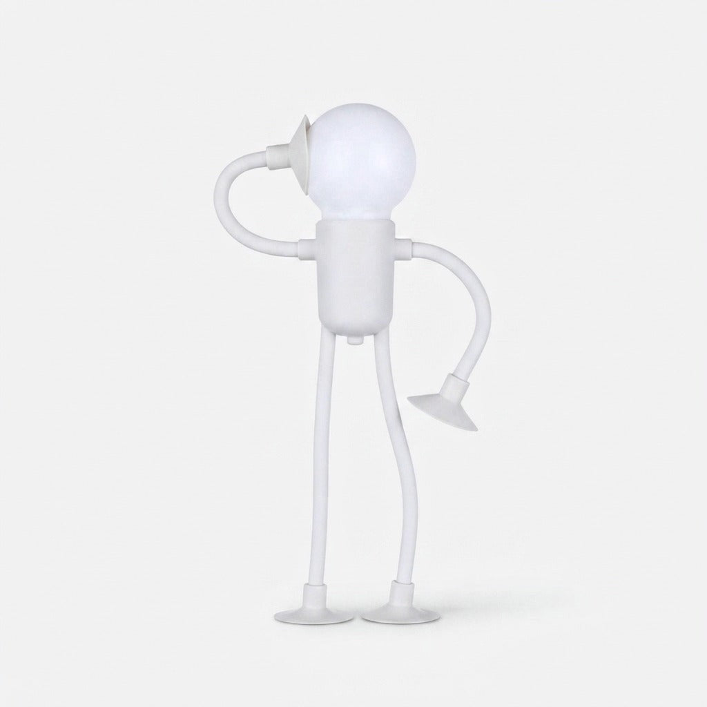 Bendable LED figure night light with suction feet - product photo 11