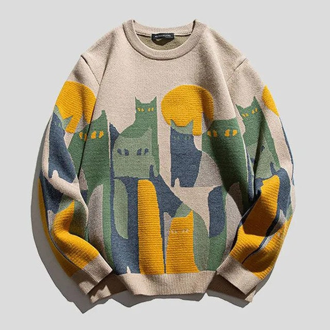 Woman wearing the Bianca women's sweatshirt, back view