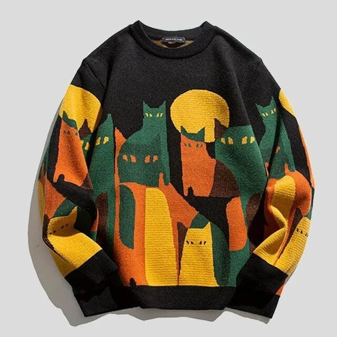 Woman wearing the Bianca women's sweatshirt, front view