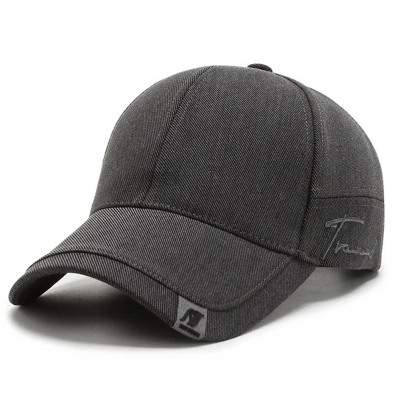 Twill curved-brim cap - product photo 3