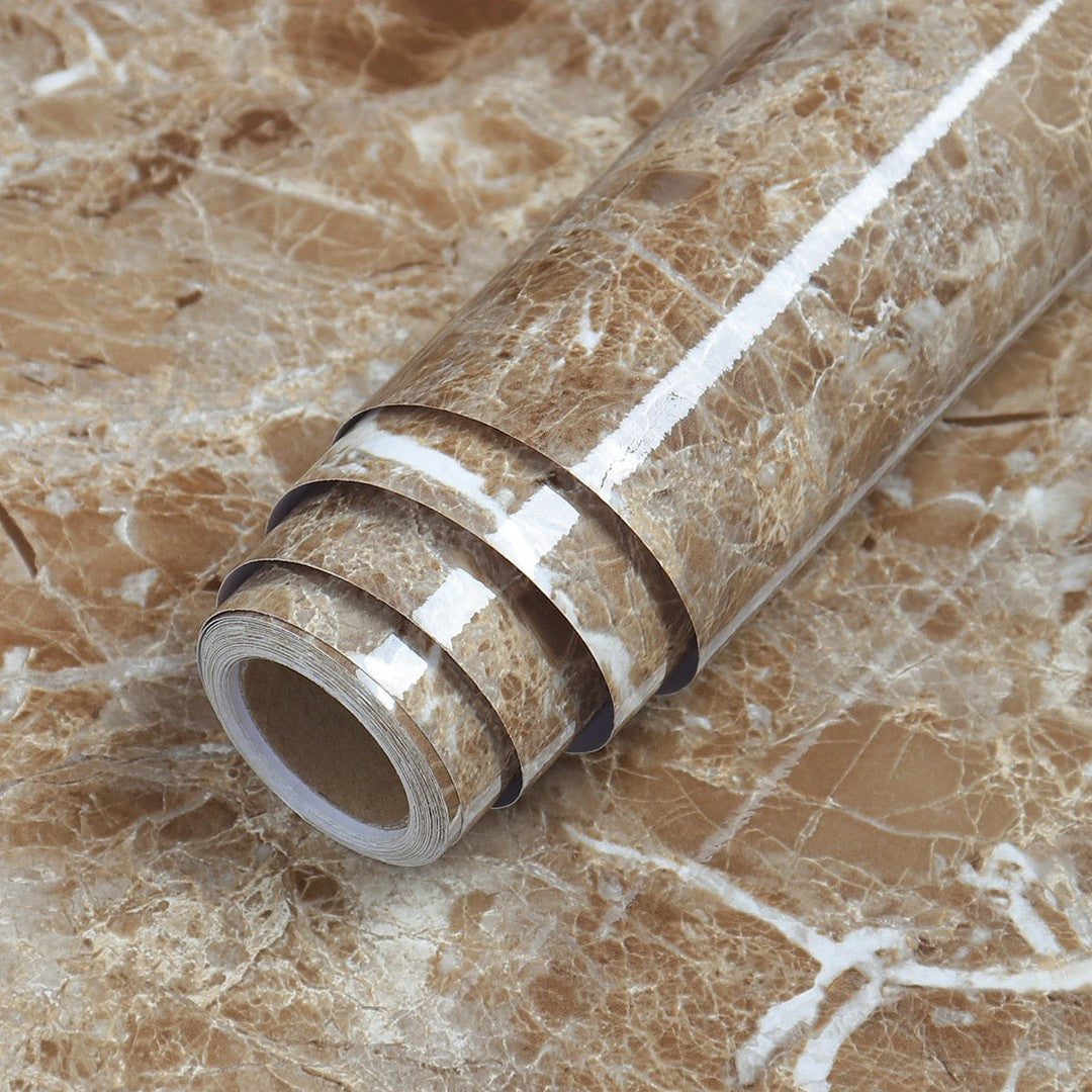 Marble effect self-adhesive worktop vinyl - product photo 18